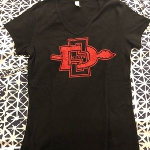 San Diego State Sparkle shirt